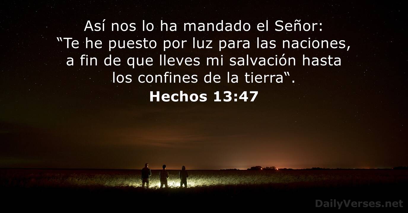 hechos 13:47